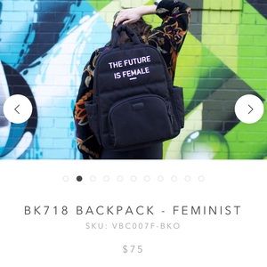 7am Voyage The Future is Female Backpack